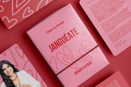 Deck de Cartas - "Janguéate" . Citas en pareja. Tiempo de calidad.